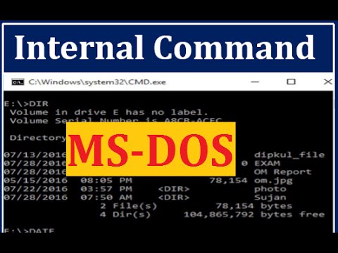 disk operating system commands